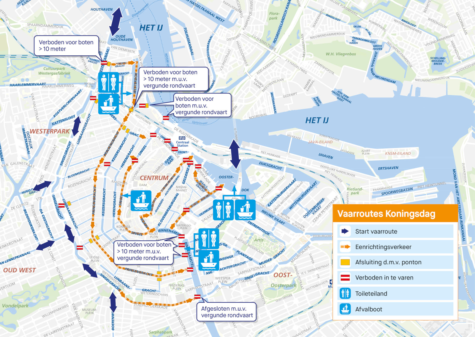 Varen in Amsterdam op Koningsdag? | Een boot kopen
